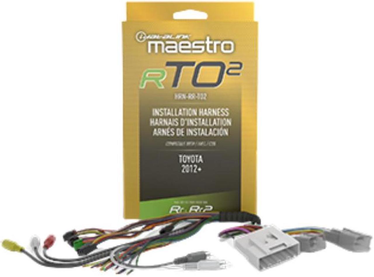Alt view image 2 of 5 - Maestro ADS-MRR2 Interface Module and HRN-RR-TO2 Adapter For Select 2012+ Toyota