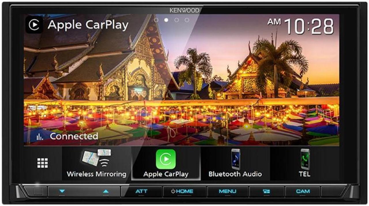 Alt view image 10 of 12 - Kenwood DMX958XR eXcelon 2-DIN Wireless CarPlay/AA Receiver+ CMOS-740HD Camera