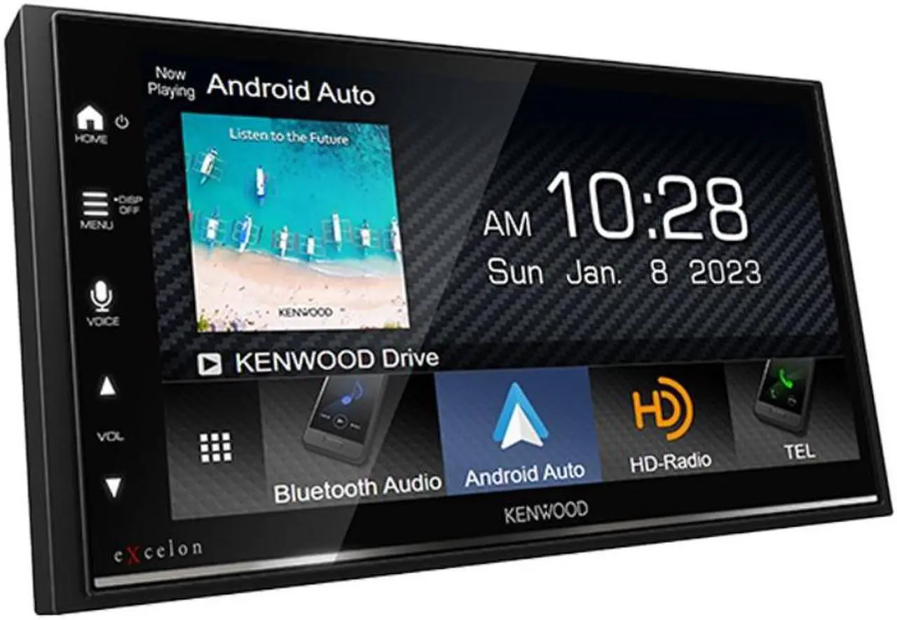 Alt view image 3 of 5 - Kenwood DMX709S 6.8" Multimedia Receiver w/ CMOS-240U Universal Backup Camera