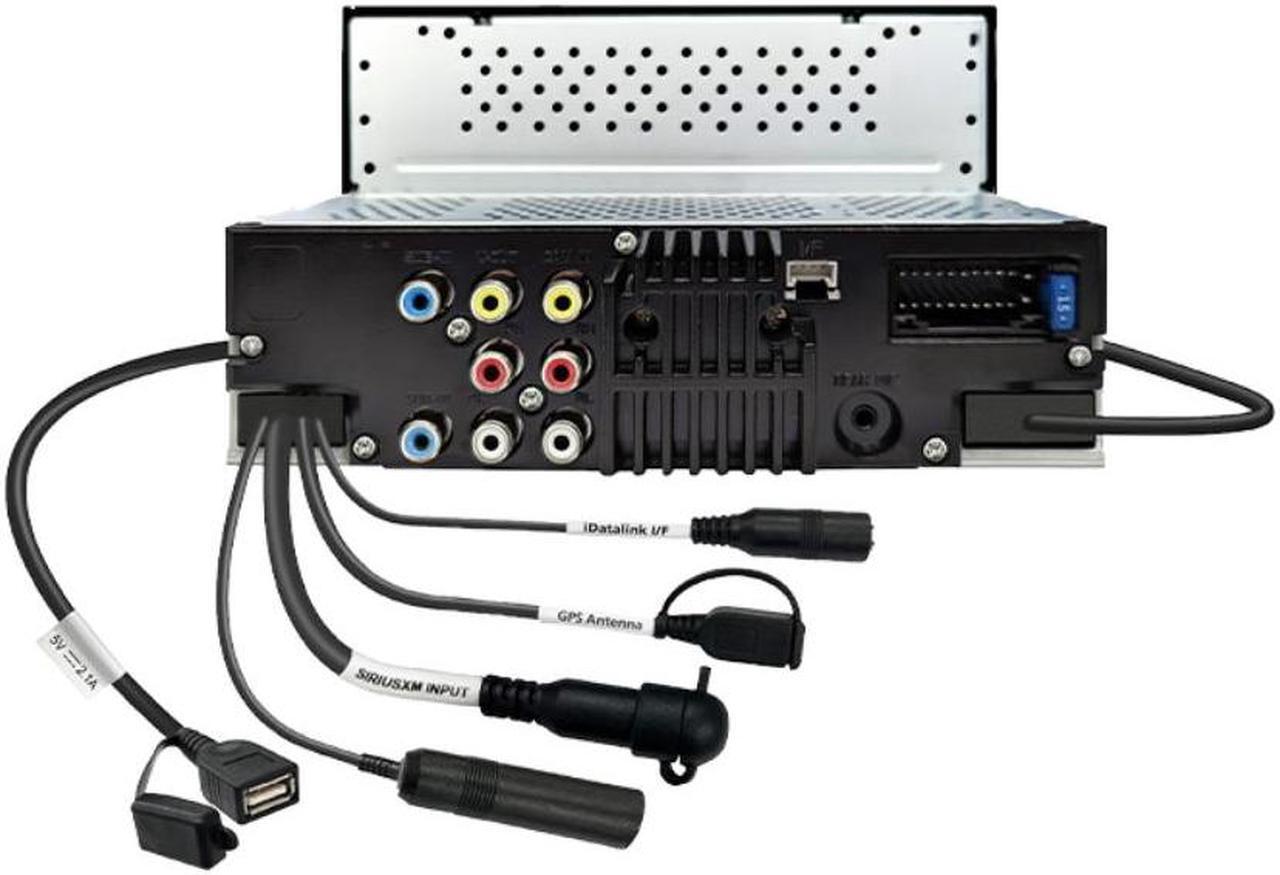Alt view image 3 of 5 - Kenwood DMX4710S 6.8" 1-DIN Multimedia Receiver with CMOS-230LP Backup Camera