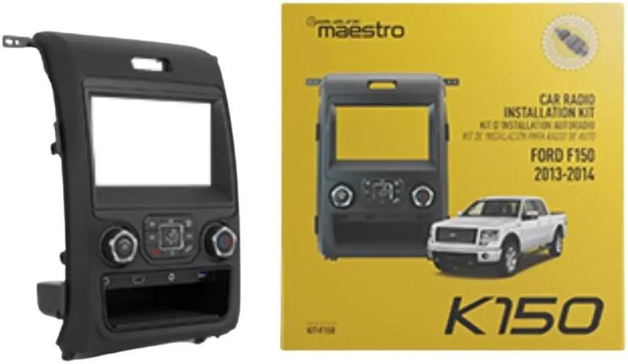 Alt view image 2 of 13 - iDATALINK MAESTRO ADS KIT-K150 ADS-KIT-K150 RADIO INSTAL KIT 2010-2014 FORD F150