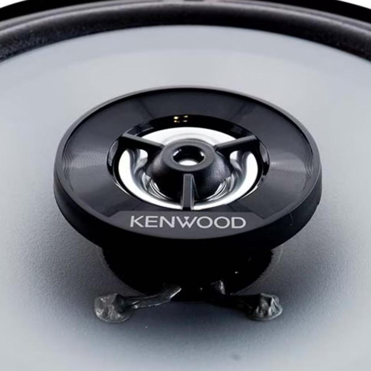 Alt view image 4 of 5 - Refurbished Kenwood KFC-1666S 6-1/2" 2-Way Coaxial Speakers, 30W RMS, Silver PP Woofer