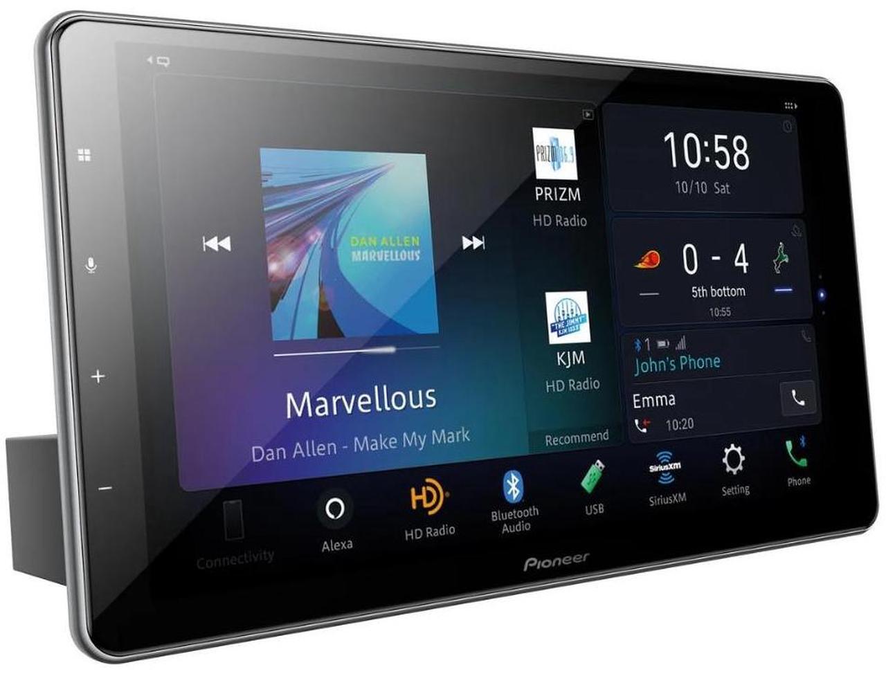 Alt view image 2 of 5 - Refurbished Pioneer DMH-WT8600NEX 1-DIN Digital Media Receiver w/ Floating 10.1" Display