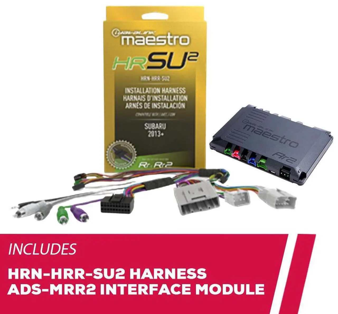 Main image of iDatalink HRN-HRR-SU2 Radio Replacement Harness with ADS-MRR2 Interface Module
