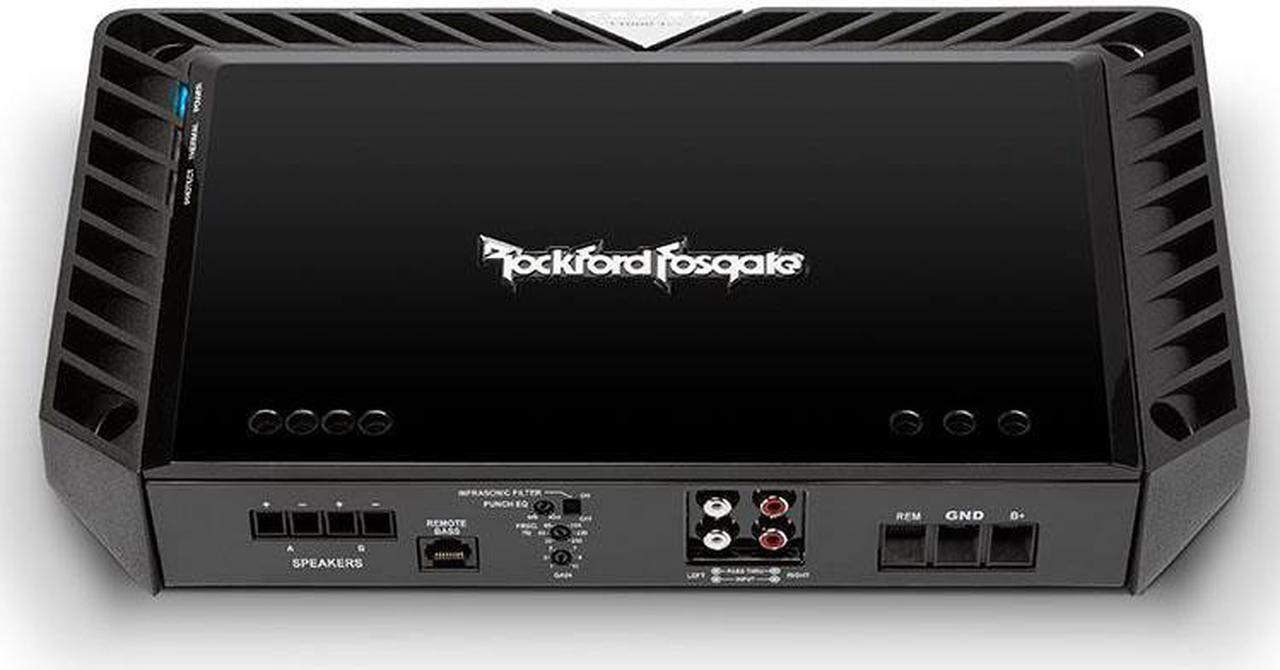 Alt view image 4 of 6 - Rockford Fosgate T1000-1bdCP 1000 Watt Class-bd Constant Power Amplifier