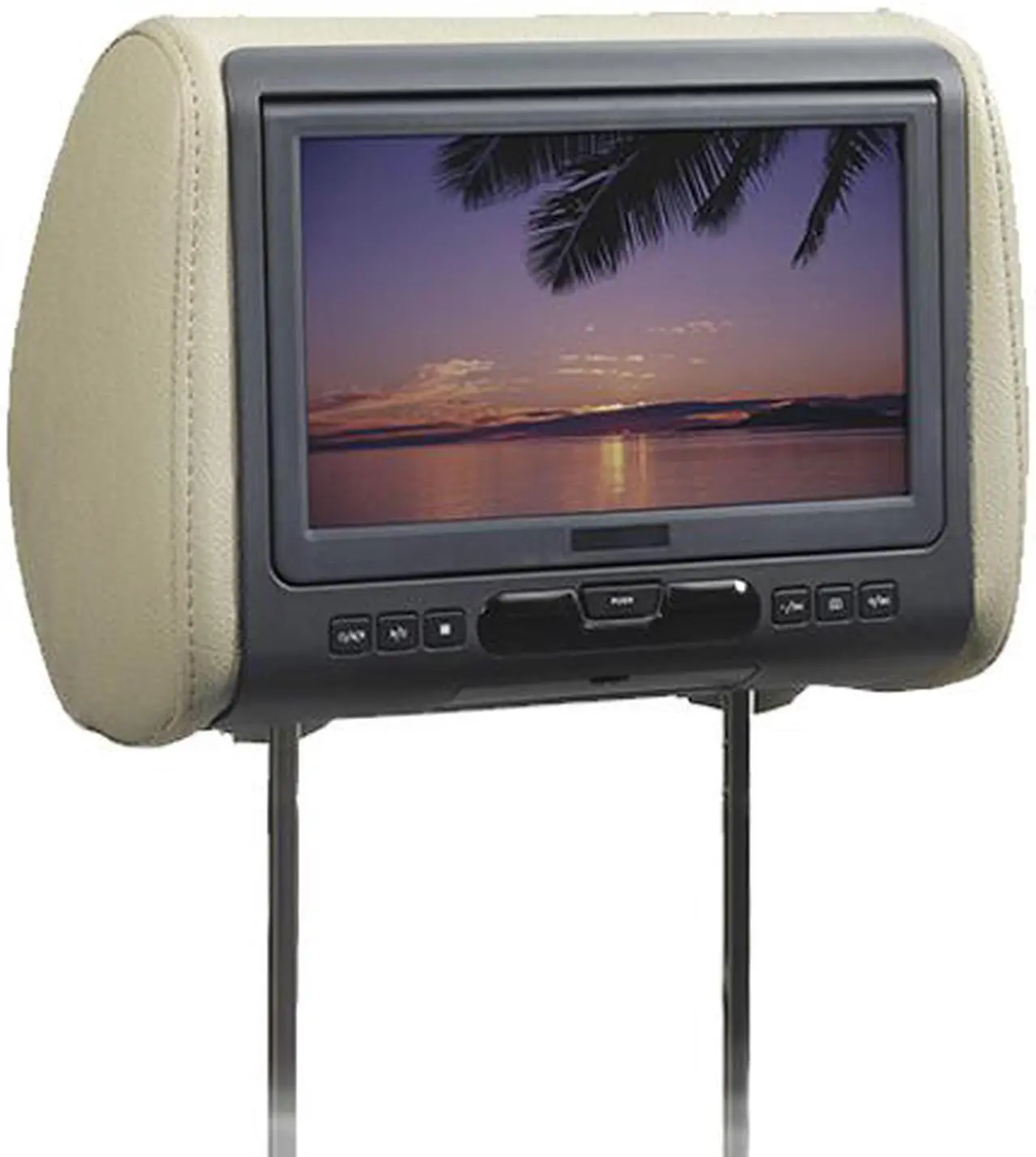 Alt view image 10 of 19 - Audiovox Movies2Go AVXMTGHR9HD 9" Headrest Monitor system w/ DVD Player, HDMI/MHL Input