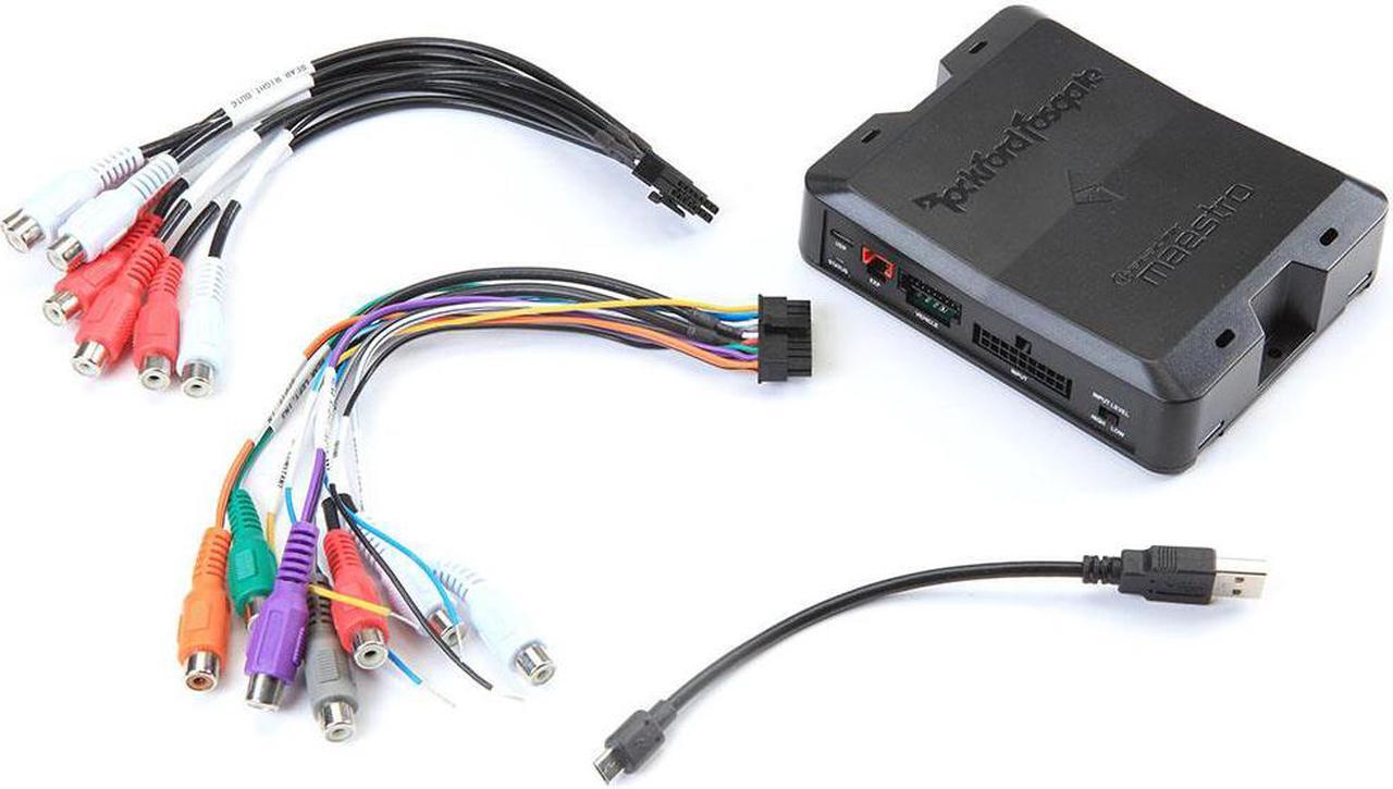 Alt view image 3 of 19 - Rockford Fosgate DSR1 IDatalink Maestro ADS-DSR1  Digital Processor Amp Module