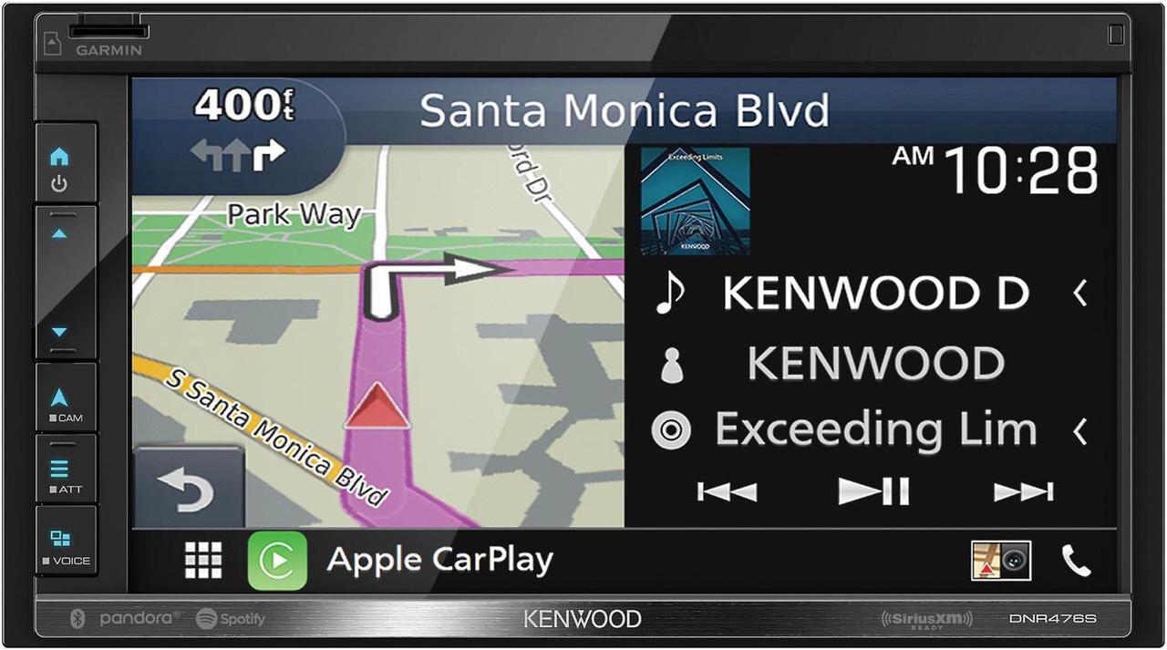 Kenwood DNR476 Navigation Digital Multimedia Receiver with Bluetooth