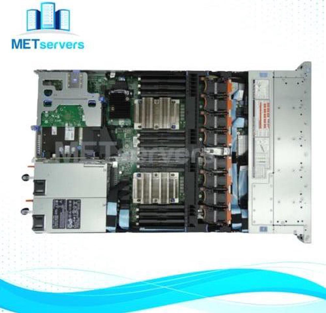 Alt view image 3 of 3 - Dell EMC PowerEdge R640 10 Bay with 8 NVMe, 2x Intel Xeon Gold 6134 3.2GHz 8C CPU, 1TB (16 x 64GB) DDR4 RDIMM 2133MHz, H330, 4x 30.72TB NVMe SSD 2x 25GbE SFP+