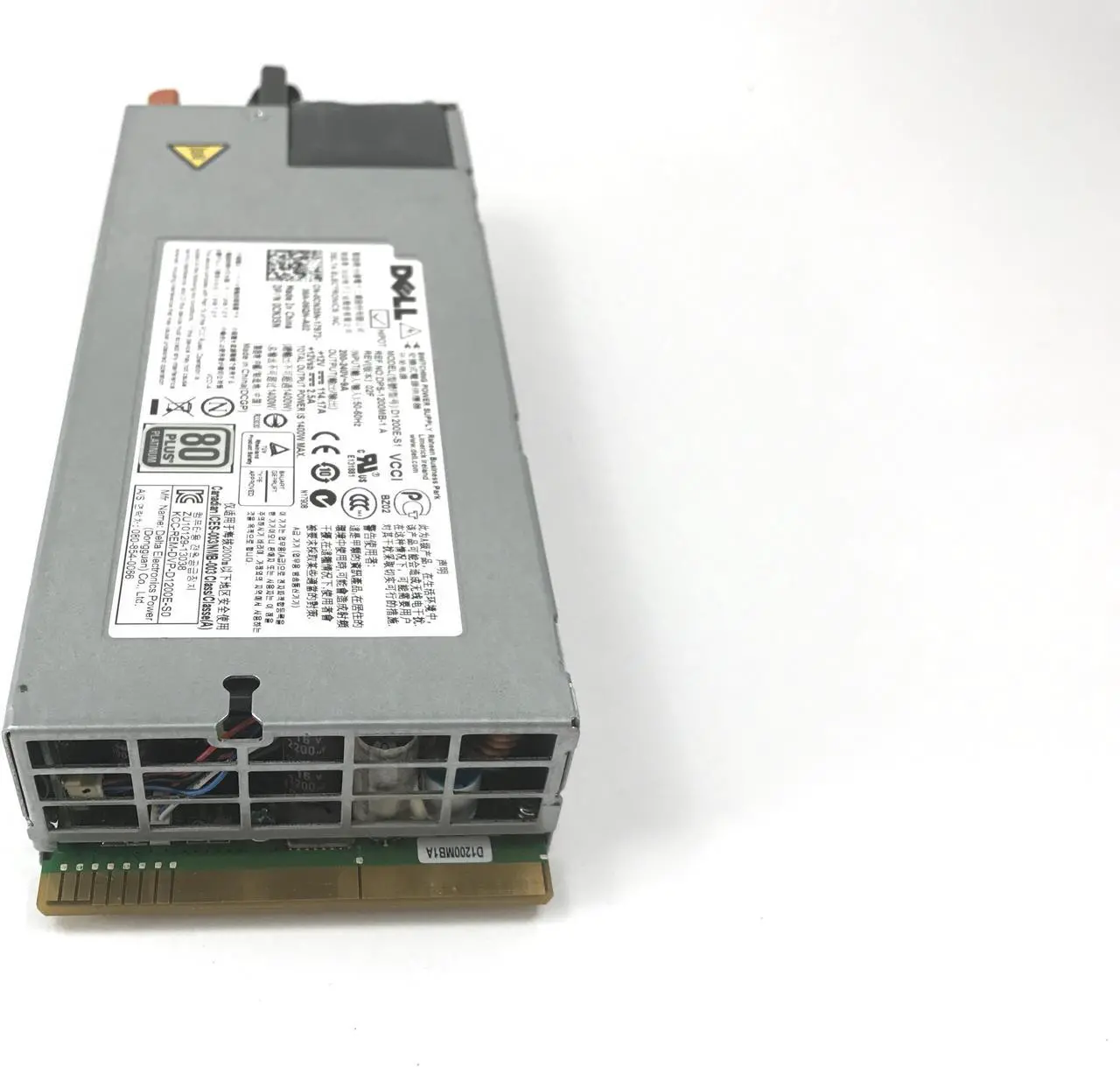 Alt view image 2 of 4 - Dell PowerEdge C6100/C5125/C6220 1400W Hot Swap Power Supply (0CN35N)