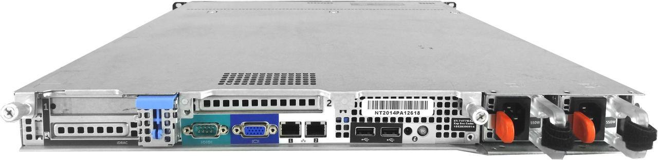 Alt view image 3 of 3 - Dell PowerEdge R420 4-Bay LFF 1U Server, 2x E5-2407 2.2GHz 4C, 8GB DDR3, 4x Trays Included, PERC H310, iDRAC 7 Express, 2x 550W PSUs, no Rails