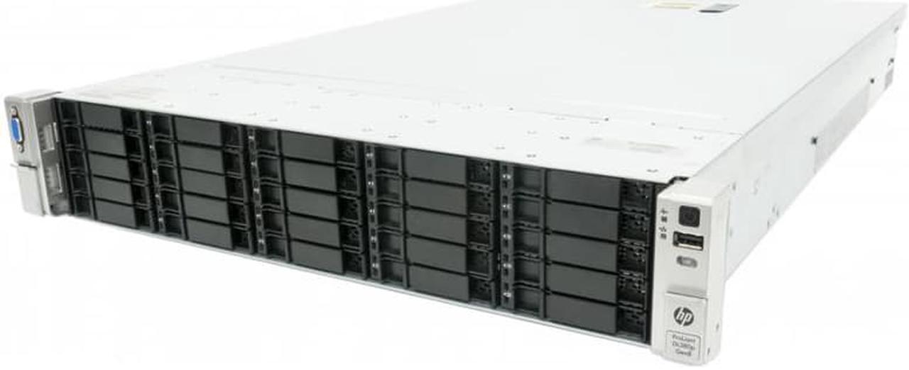 Alt view image 2 of 3 - HP ProLiant DL380p G8 25 Bay SFF 2U Rackmount Server - 2x E5-2697 V2 2.7GHz 12 Core - 256GB 1866MHz DDR3 - 10x 900GB 10K SAS 2.5 HDD - Onboard RAID