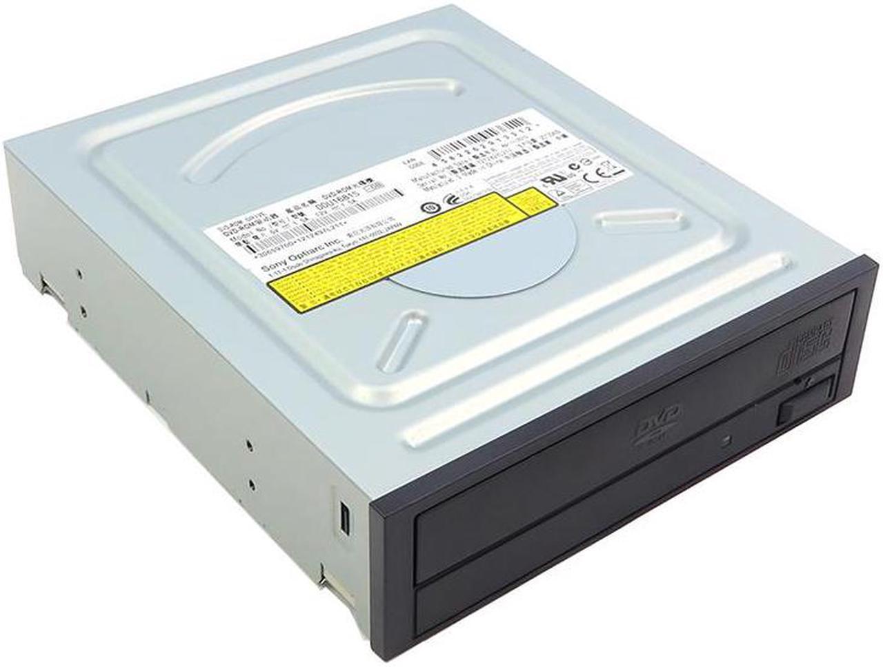 Alt view image 2 of 3 - Sony DDU1681S DDU1681S-0B Optiarc 18x 198KB Cache SATA Tray 5.25" Internal Desktop Black DVD-ROM Drive