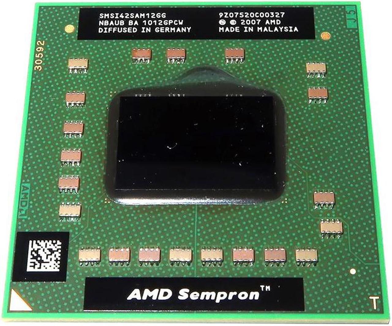 Main image of SI-42 AMD Sempron Mobile 2.10GHZ S1G2 1-CORE Laptop CPU Processor SMSI42SAM12GG Laptop Processors