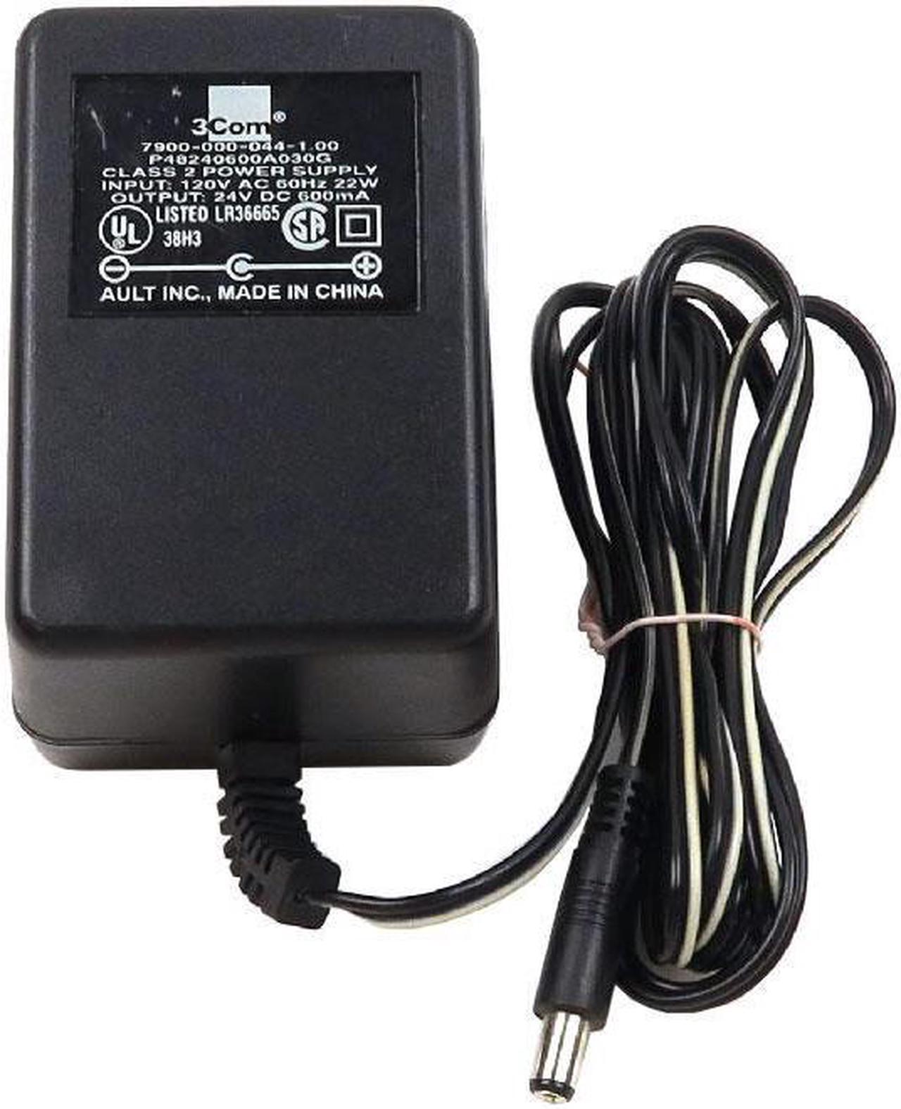 P48240600A030G Genuine 3COM 120V 22W AC 24V 600MA DC Adapter 7900-000-044-1.00 AC / DC Power Adapters