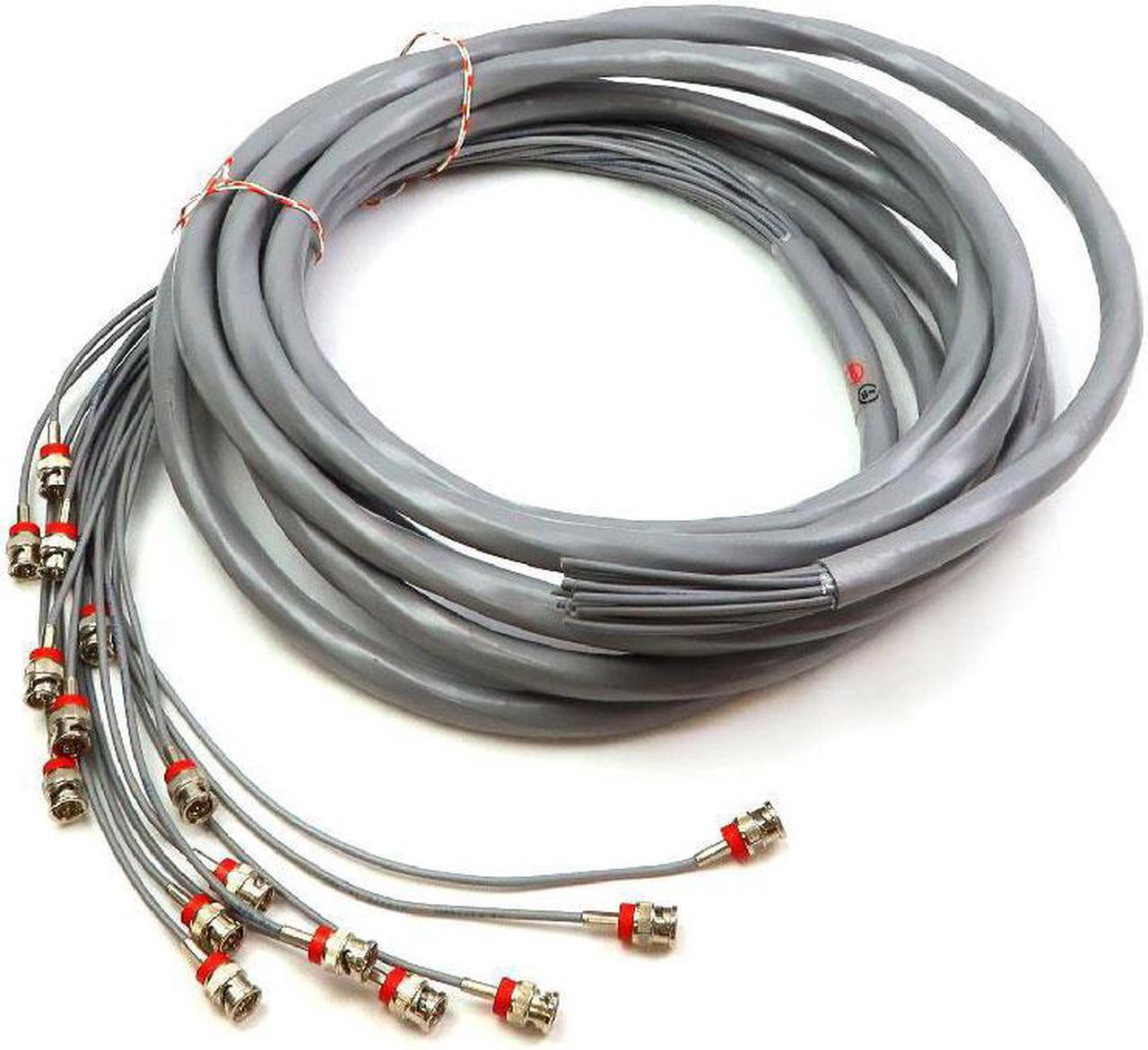 Main image of Norcom 16-BNC -TO-16 8-PAIRS 16-TUBES 22FT Coaxial Cable Assembly 44-8025-1-0 Serial Interface Cables