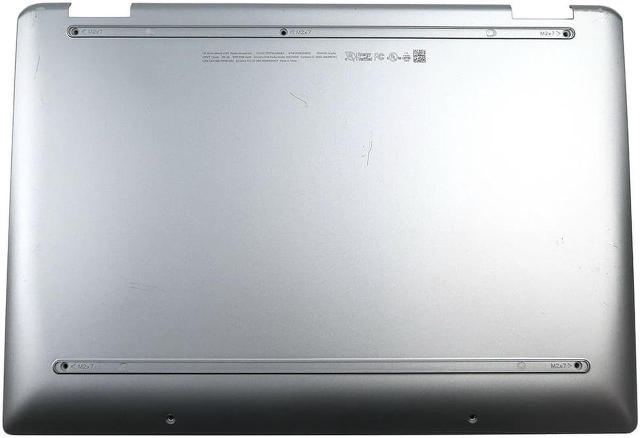 Main image of HP Chromebook X360 14B-CA Laptop Natural Silver Bottom Base Cover L73320-001 Laptop Base Assembly - OEM