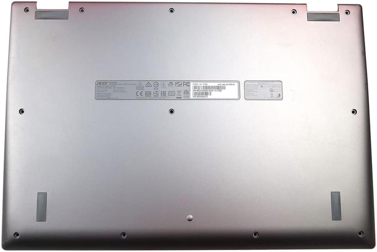 Main image of EAZAE00401A_UC1 Acer Chromebook Spin 15 CP315-1H Sparkly Silver Bottom Base Cover EAZAE00401A Laptop Base Assembly - OEM
