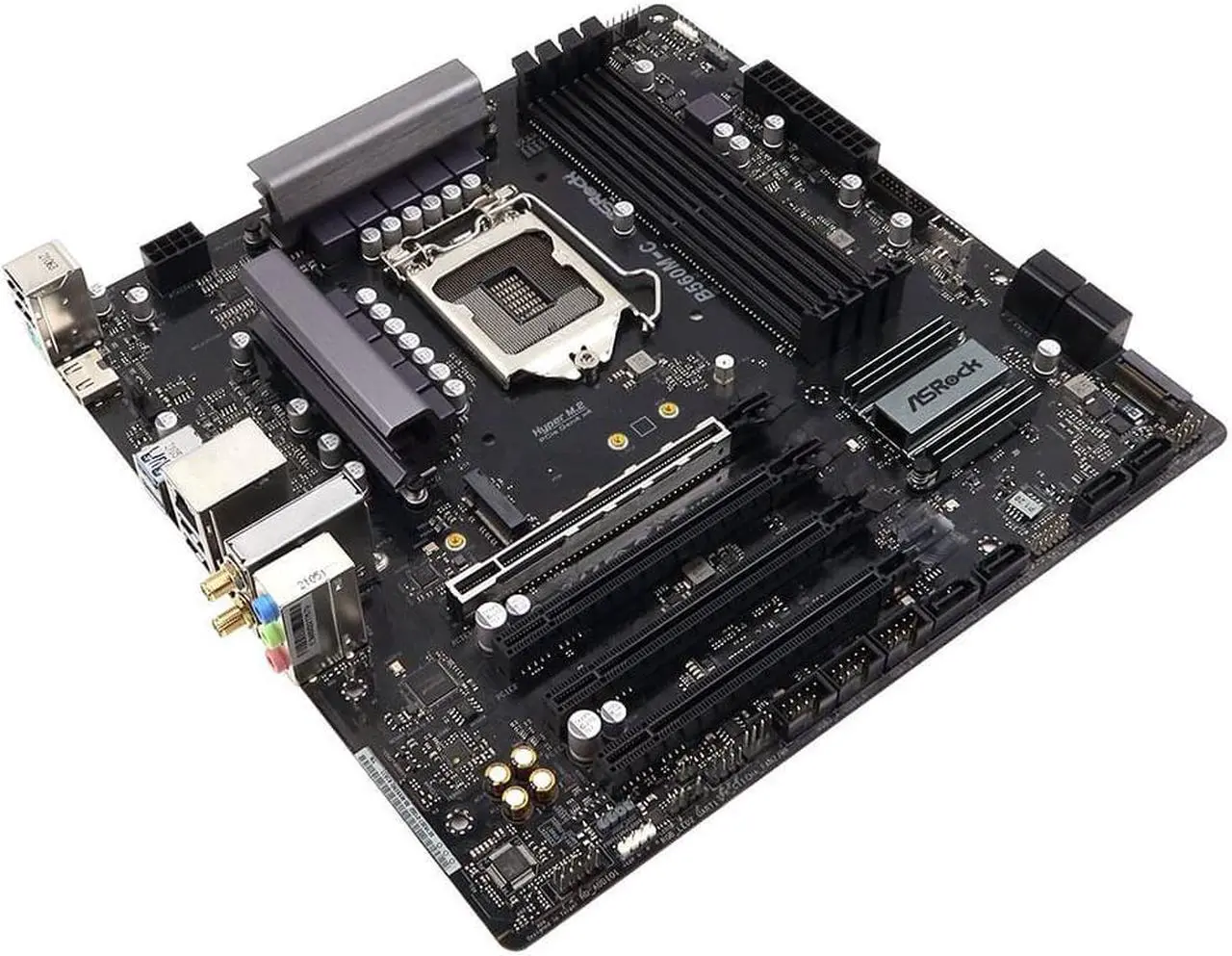 Main image of B560M-C Asrock Intel Chipset B560 Socket LGA1200 DDR4 Hdmi Motherboard NO I/O Intel LGA1200 Motherboard