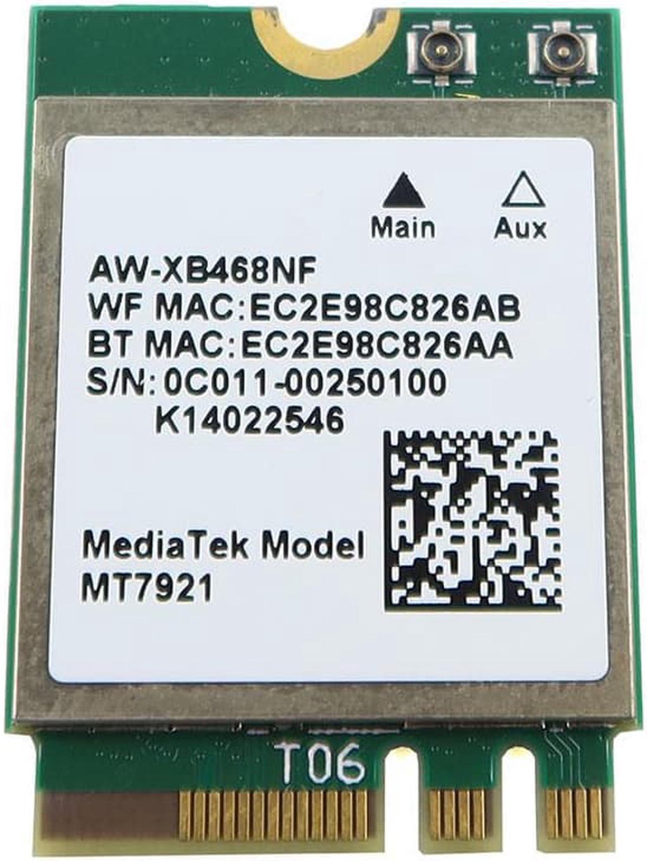 Main image of AW-XB468NF Azurewave M.2 2230 Pcie 802.11AX Wlan BT 5.2 Wifi Card 0C011-00250100 Laptop Wireless Cards - Wifi