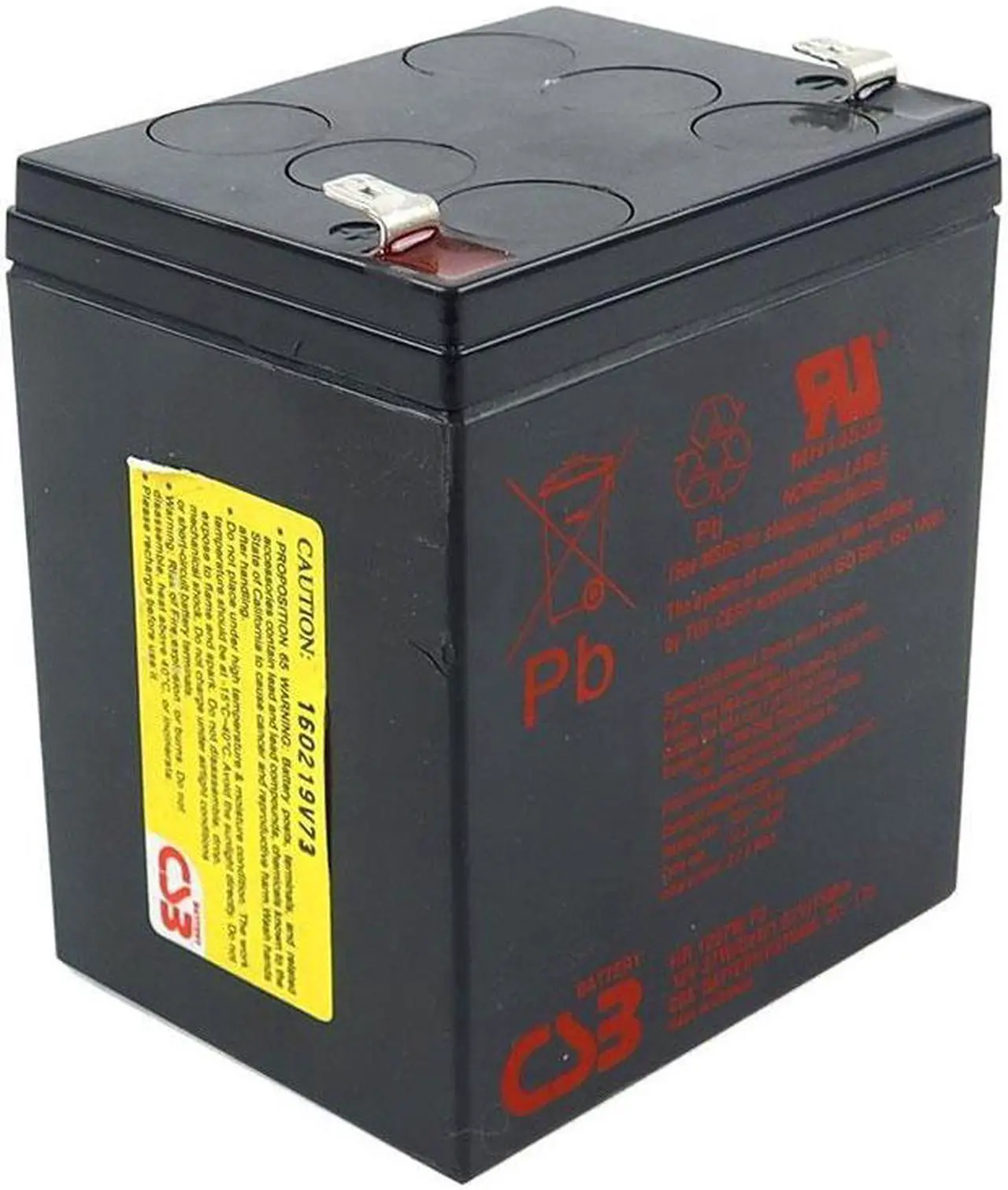 Used - Very Good: HR1227WF2 Genuine CSB High Rate 12V 27W 6-CELL Sealed ...