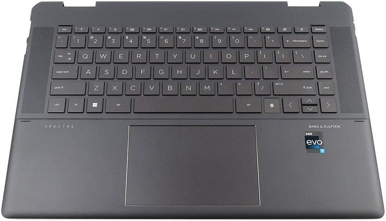 Main image of HP Spectre X360 16-F Laptop Keyboard Palmrest Touchpad Assembly M83484-001 Laptop Palmrest Touchpad Assembly
