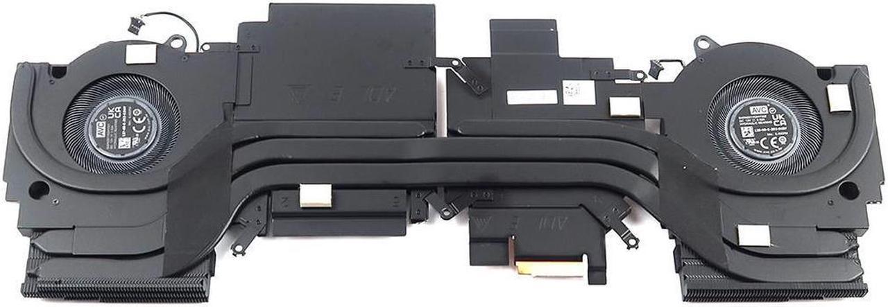 Main image of V1KC2_UB 0V1KC2 Dell G15 5520 5521 Laptop Thermal CPU GPU Cooling Heatsink FAN Assembly V1KC2 Laptop CPU Fans & Heatsinks