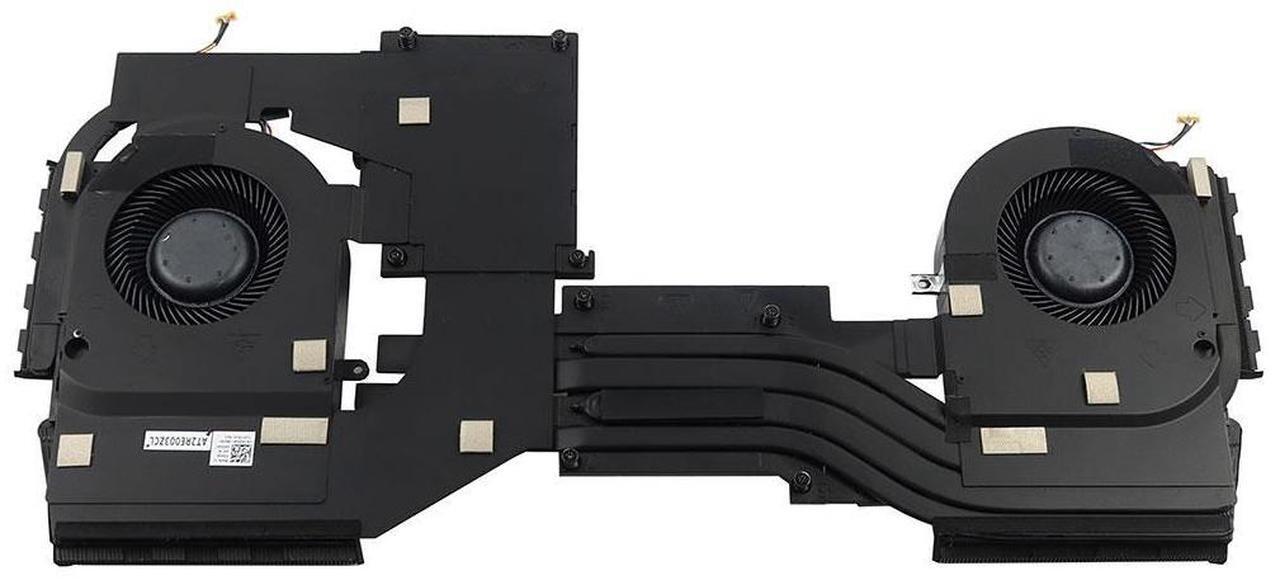 Main image of Dell Alienware AREA-51M R2 Laptop GPU CPU Cooling Heatsink FAN Assembly XXG6C Laptop CPU Fans & Heatsinks