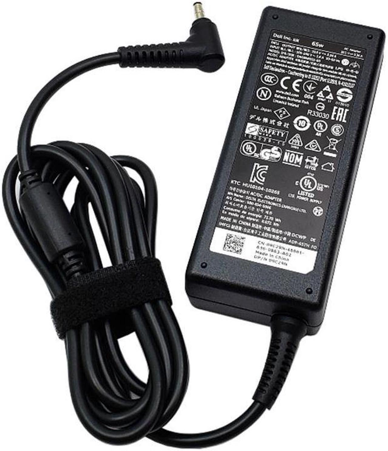 Alt view image 3 of 4 - Dell 65W AC Power Adapter 09RN2C 098R6C HA65NS5-00 LA65NS2-01 DA65NM111-00
