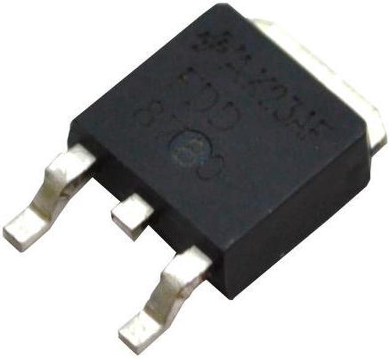 Main image of LOT OF 10 Genuine N-CHANNEL Powertrench Mosfet 25V 32A Transistor Chip FDD8780 Electrolytic Capacitor Lots