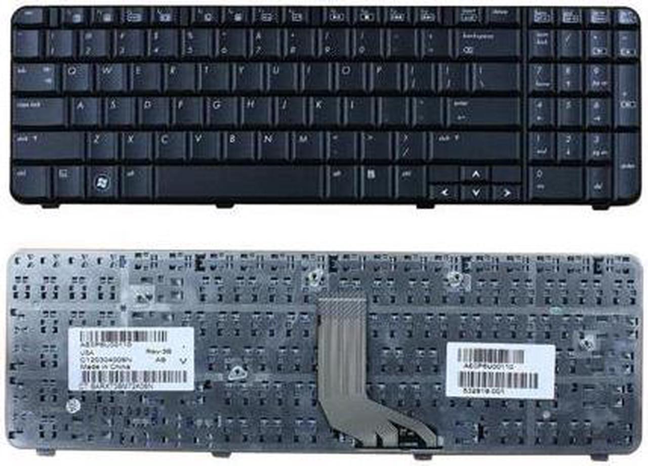 New Replacement Laptop Keyboard for HP Compaq PN: 539618-001 532818-001 AE0PU00010 517865-001 532819-001 AE0P6U00110 NSK-HA601 9J.N0Y82.601 AE0P6U00310 US layout Black color