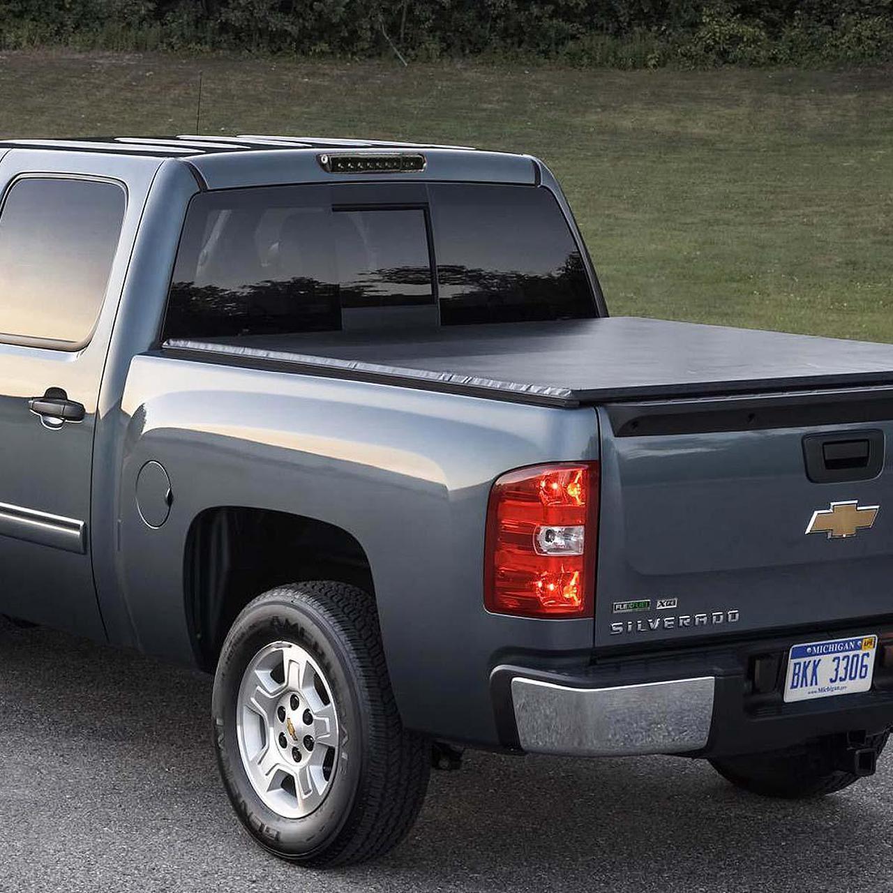 Alt view image 5 of 6 - DNA Motoring 3BL-GMC07-LED-BK For 2007 to 2013 Chevy Silverado GMC Sierra Heavy Duty Dual Row LED 3rd Third Tail Brake Light Cargo Lamp Black Housing 08 09 10 11 12