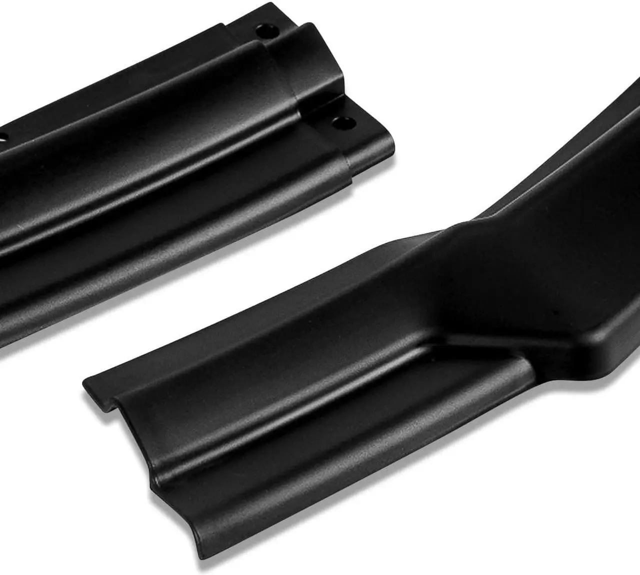 Alt view image 3 of 4 - For 2011 to 2015 Toyota Sienna 3Pcs Matte Black Finish MP-Style Car Front Bumper Lip Guard Body Kit 12 13 14