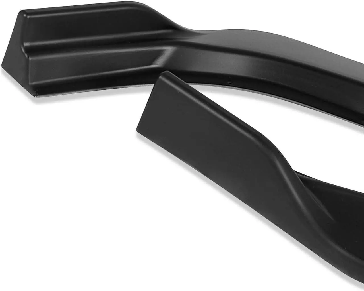 Alt view image 4 of 4 - For 2011 to 2015 Toyota Sienna 3Pcs Matte Black Finish MP-Style Car Front Bumper Lip Guard Body Kit 12 13 14