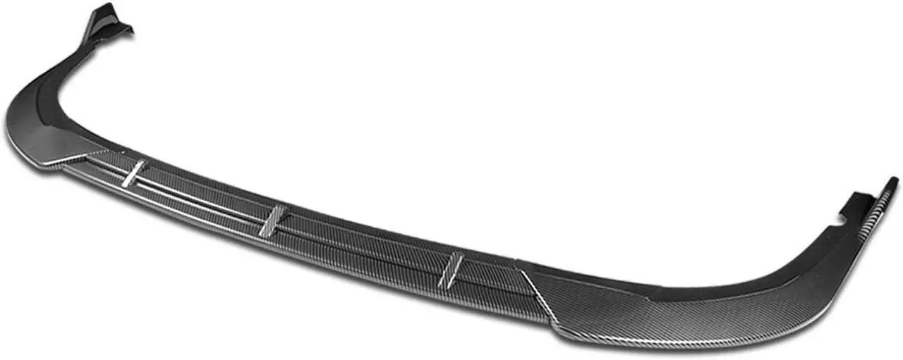 Main image of For 2016 to 2018 Optima S SX SXL 3Pcs Carbon Fiber Look STP-Style Car Front Bumper Lip Guard Body Kit 17