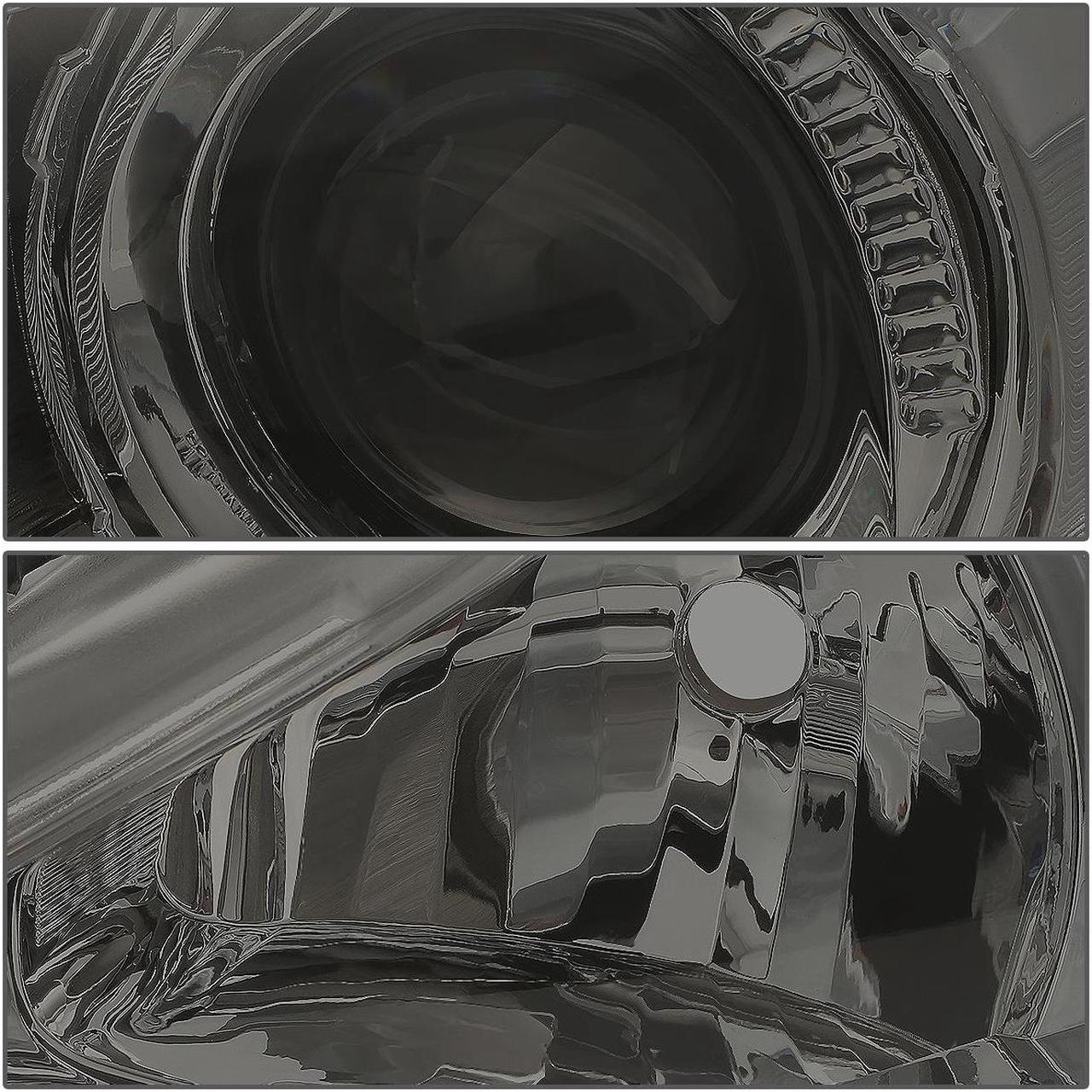 Alt view image 2 of 5 - DNA Motoring HL-OH-MM314-SM-AM For 2013 to 2017 Mazda 3 Pair OE Style Projector Headlight Smoked Housing Amber Corner Headlamps 14 15 16 Left + Right