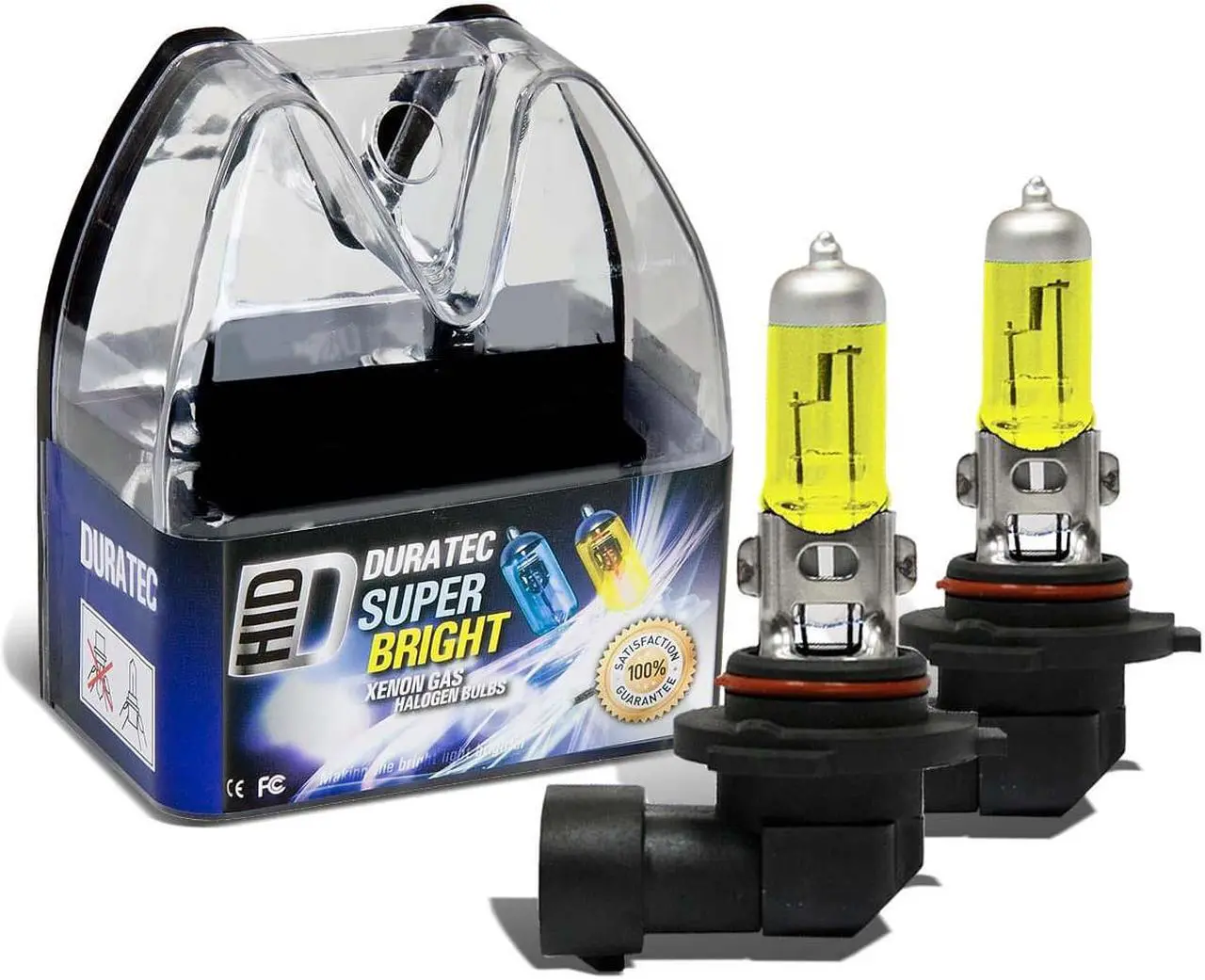Main image of DNA Motoring LB-DT-H12-AB H12 12V/27W 5000K Xenon Halogen Headlight Light Bubs (Amber)