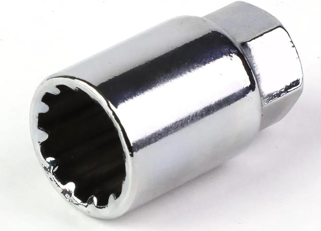 Alt view image 5 of 5 - DNA Motoring LN-ZTL-9015-125-BL 16-Piece M12 x 1.25 Aluminum Alloy Wheel Lug Nuts + 4 x Lock Nut + 1 x Lock Nut Key (Blue)