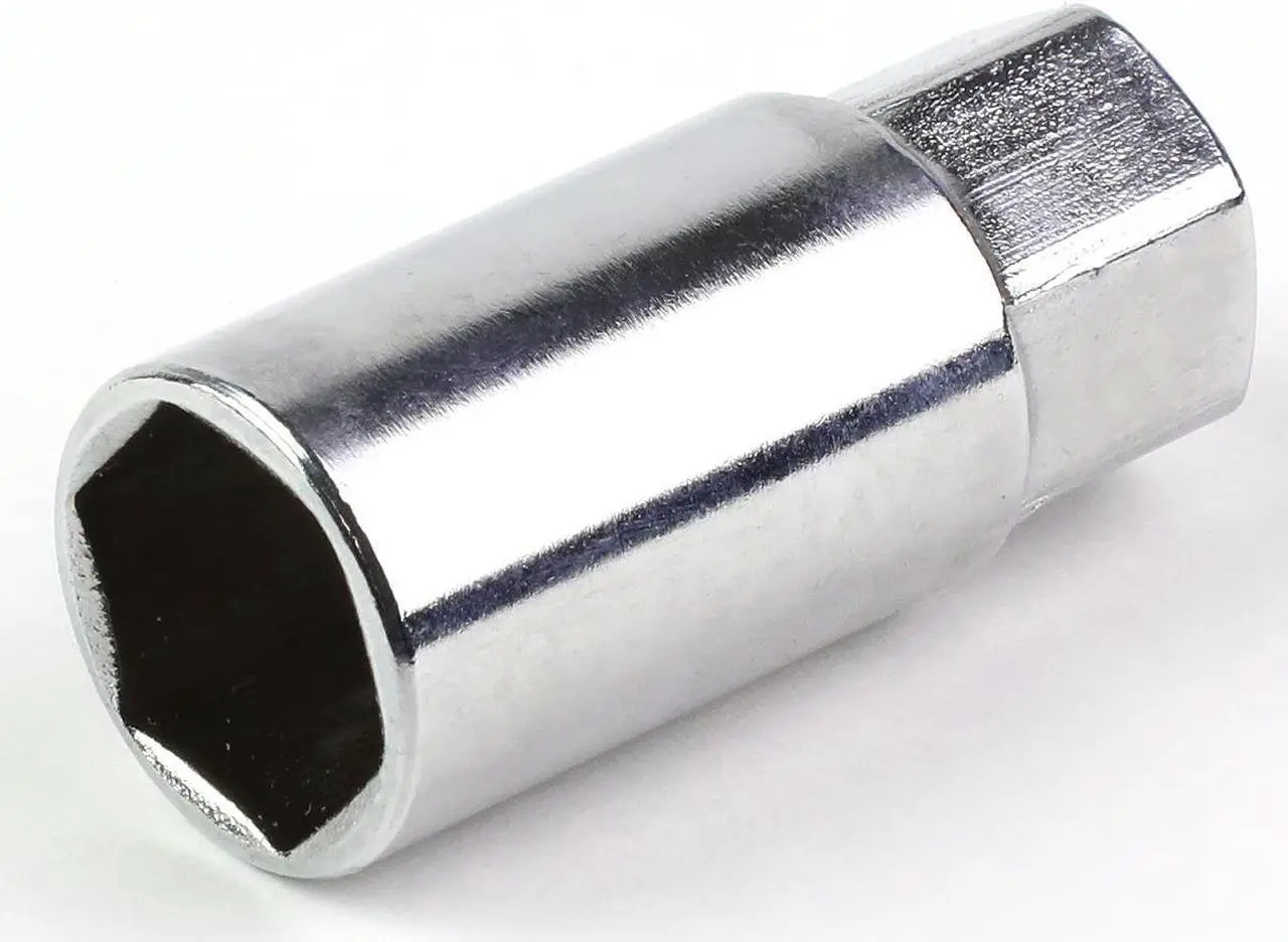 Alt view image 5 of 5 - DNA Motoring LN-ZTL-9019-15-SL 20-Piece M12 x 1.5 Aluminum Alloy Wheel Lug Nuts + Deep Drive Extension (Silver)