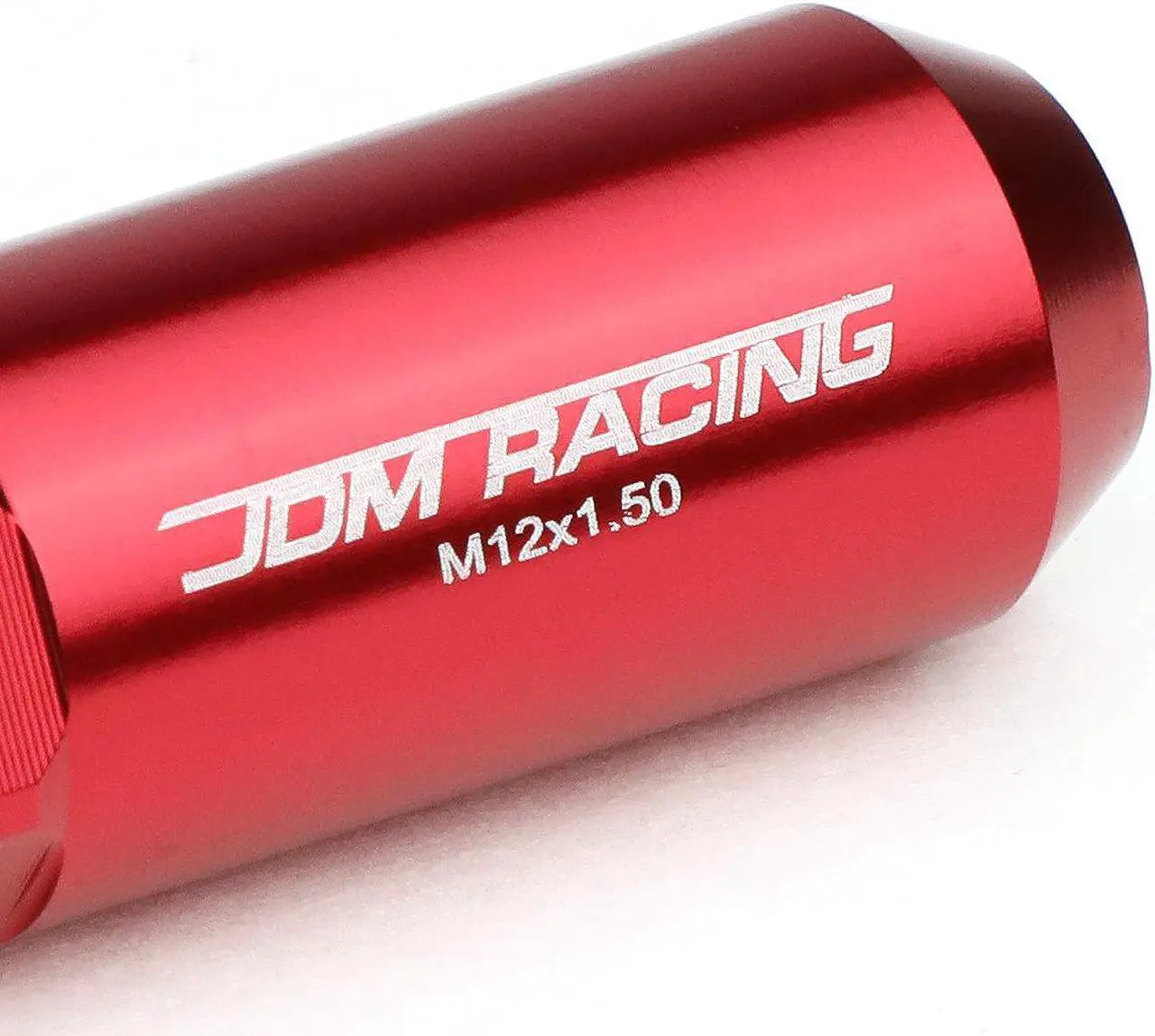Alt view image 2 of 5 - DNA Motoring LN-ZTL-9031-15-RD 20-Piece M12 x 1.5 Open/Closed End Aluminum Alloy Wheel Lug Nuts +1 X Deep Drive Extension (Red)