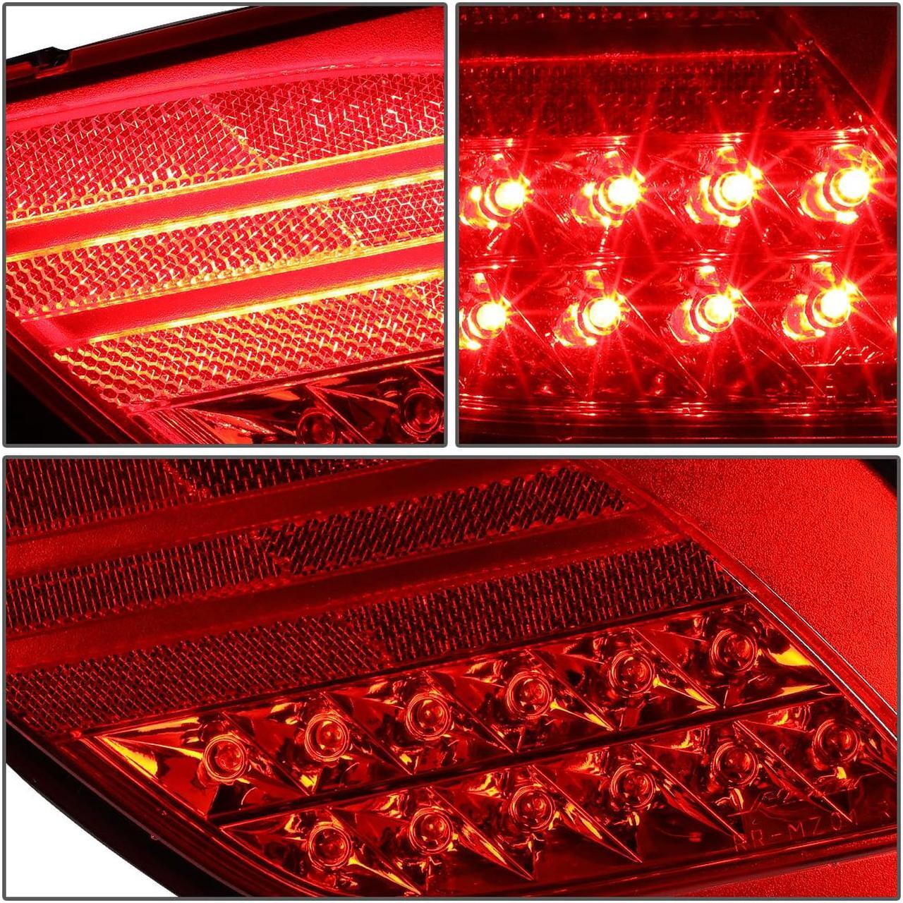 Alt view image 3 of 5 - DNA Motoring FRL-CX5-LED-RD For 2013 to 2016 Mazda CX5 Pair Rear Bumper LED Reflector Tail Brake Fog Lights (Red Housing) 14 15
