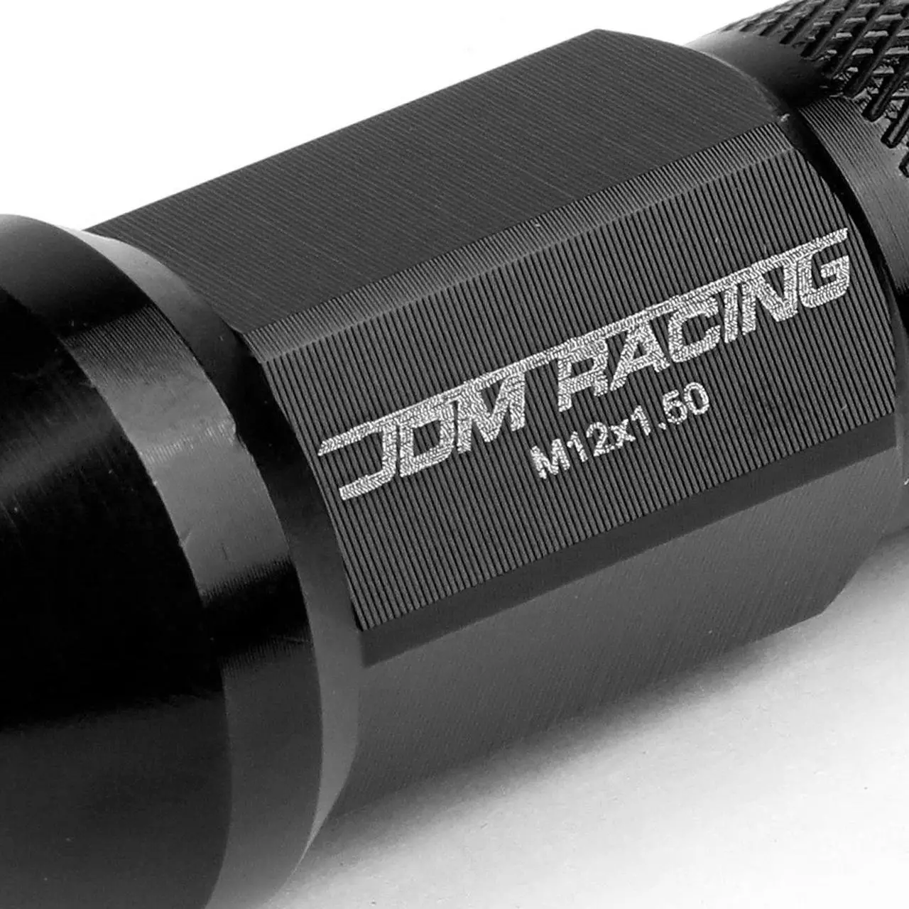 Alt view image 2 of 5 - DNA Motoring LN-ZTL-9026-15-BK 20-Piece M12 x 1.5 Aluminum Alloy Wheel Lug Nuts +1 X Deep Drive Extension (Black)