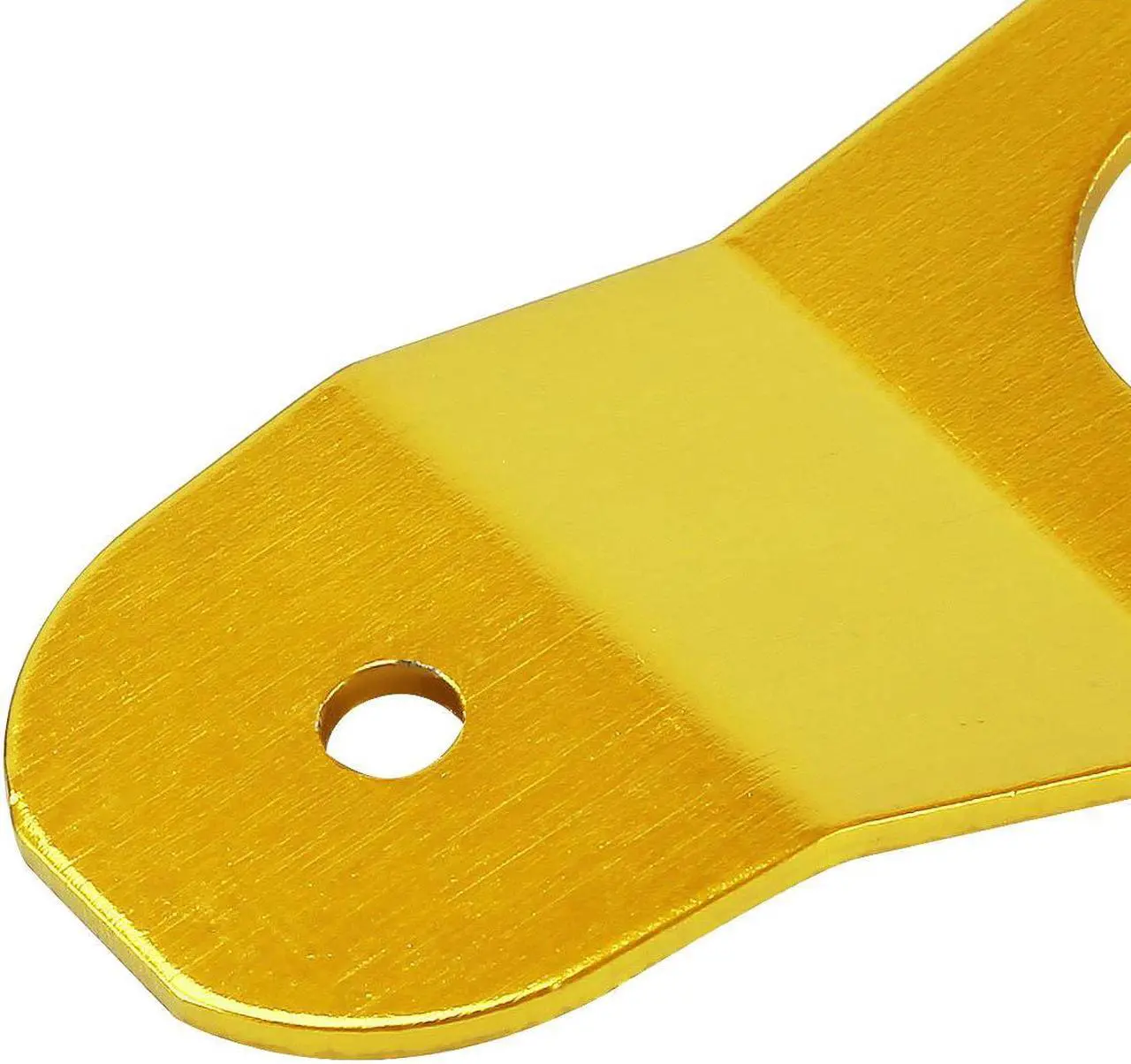 Alt view image 5 of 7 - DNA Motoring RAH-EK-GD GOLD CNC BILLET ALUMINUM RADIATOR STAY MOUNTING BRACKET+WASHER KIT FOR EK DC S2K