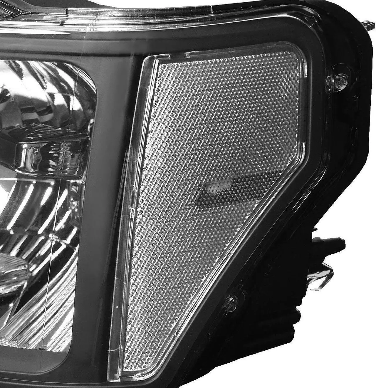 Alt view image 3 of 5 - DNA Motoring HL-OH-F1509-BK-CL1 For 2009 to 2014 Ford F150 OE Style Headlight Black Housing Clear Corner Headlamp -12 Gen 10 11 12 13 Left + Right