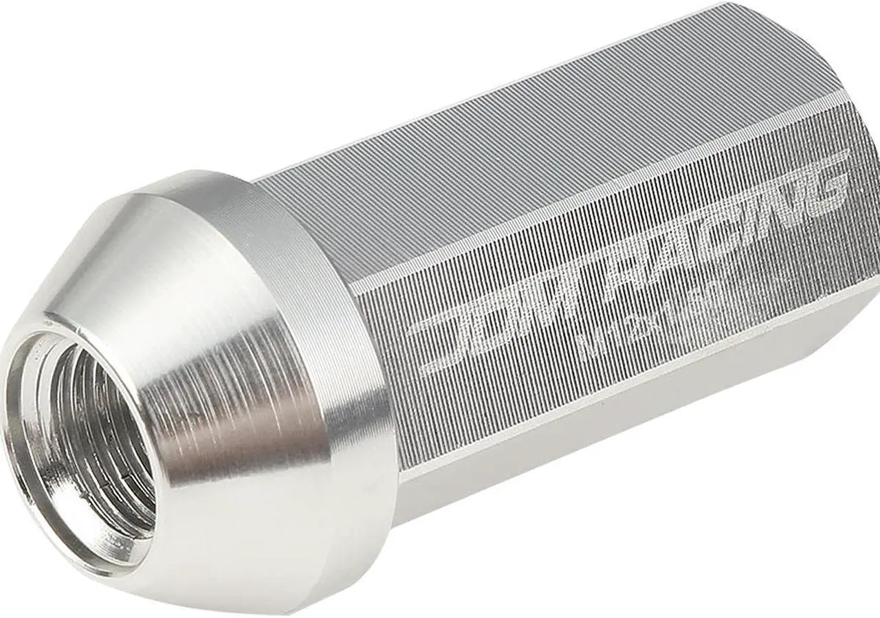 Alt view image 2 of 5 - DNA Motoring LN-ZTL-9019-15-SL 20-Piece M12 x 1.5 Aluminum Alloy Wheel Lug Nuts + Deep Drive Extension (Silver)