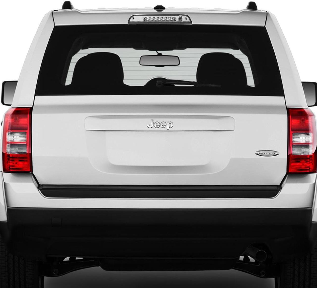 Alt view image 5 of 5 - DNA Motoring 3BL-PAT07-LED-CH For 2007 to 2017 Jeep Patriot Full LED 3rd Third Tail Brake Light Rear Center Stop Lamp Chrome Housing 08 09 10 11 12 13 14 15 16