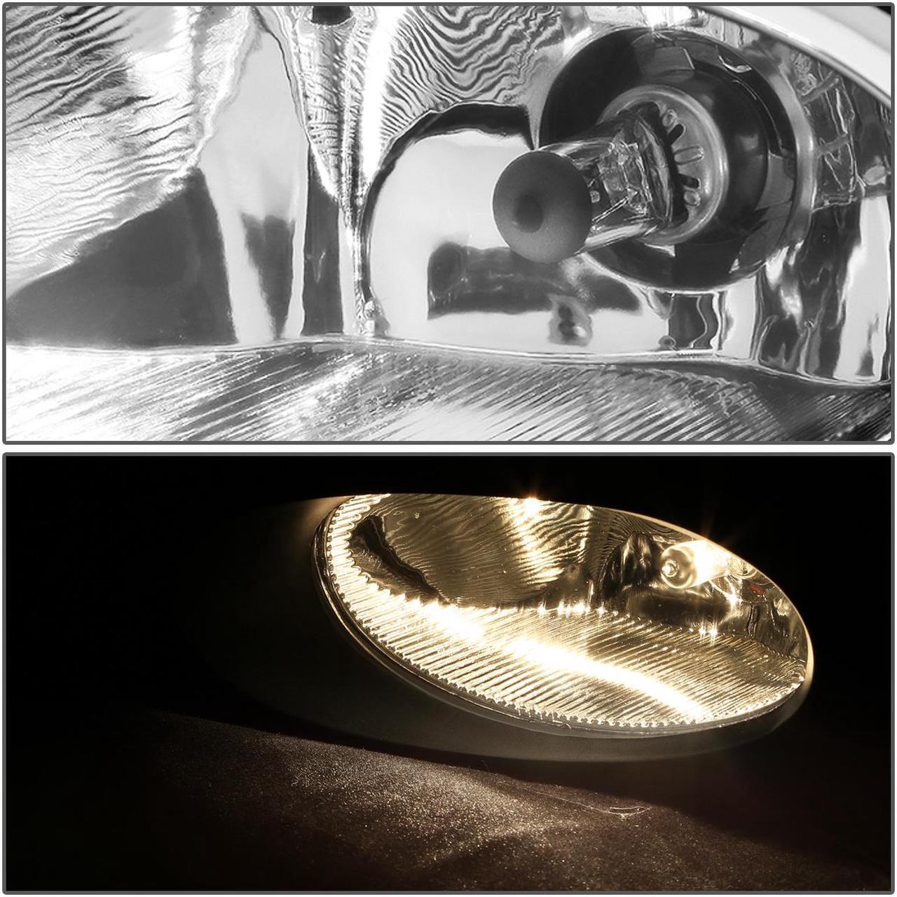 Alt view image 2 of 5 - DNA Motoring FL-ZTL-237-CH For 2012 Honda Civic Sedan Front Bumper Driving Fog Light Lamp+Switch Clear Lens