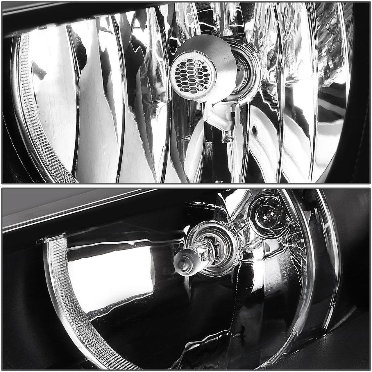 Alt view image 2 of 5 - DNA Motoring OEM-HL-0058-L For 2011 to 2018 Volkswagen VW Jetta 1Pc Left / Driver Side Factory Style Black Housing Headlight Lamp 12 13 14 15 16 17 VW2502146