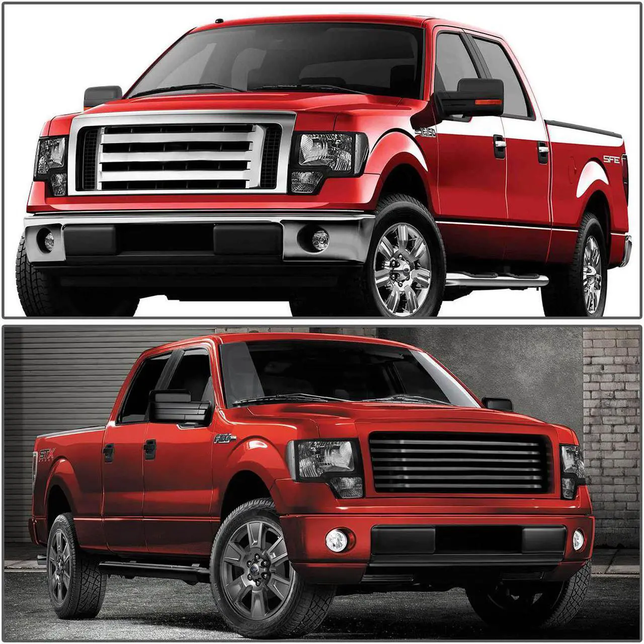 Alt view image 5 of 5 - DNA Motoring HL-OH-F1509-BK-CL1 For 2009 to 2014 Ford F150 OE Style Headlight Black Housing Clear Corner Headlamp -12 Gen 10 11 12 13 Left + Right