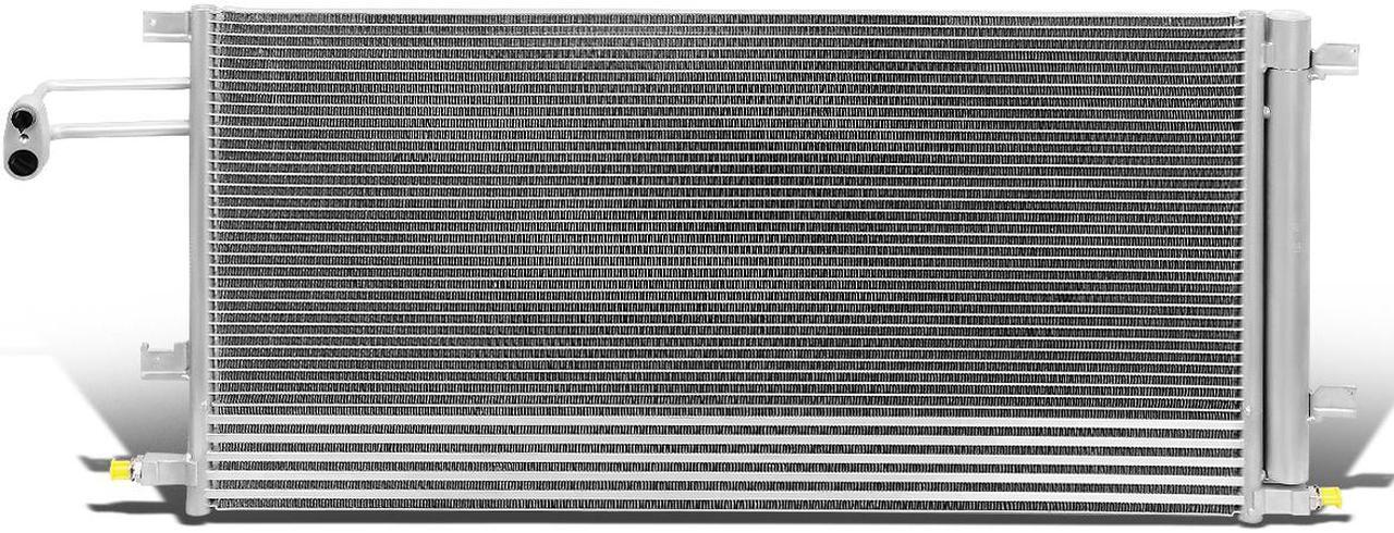 Main image of DNA Motoring OEM-CDS-4283 For 2014 to 2018 GMC Sierra Chevy Silverado 1500 Tahoe Yukon XL Cadillac Escalade 5.3L 6.0L 6.2L V8 4283 Aluminum Air Conditioning A/C Condenser 15 16 17